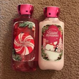 Twisted Peppermint Shower Gel & Body Lotion